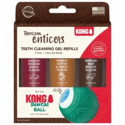 Clearance Dental Ball gel refill 3 pack Plejemidler Til Hund Med Fokus På Sundhed Og Velvære