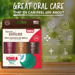 Clearance Dental Ball gel refill 3 pack Plejemidler Til Hund Med Fokus På Sundhed Og Velvære