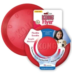 Discount Flyer Large - slidstærk frisbee i naturgummi til hvalpe Hundelegetøj Til Alle Hunde Leg Og Aktivering Året Rundt|Legetøj Til Hvalpe - Sjov Leg, Aktivering Og Tryghed Fra Første Dag