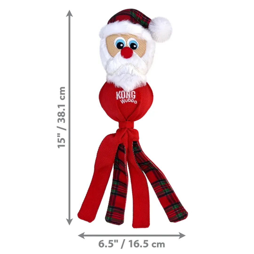 Hot Holiday Wubba L Mix - festligt hundelegetøj med lyd og hale Julelegetøj Til Dyr