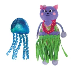 Clearance Kattelegetøj Tropics Hula 2-pack Killingelegetøj - Sjov, Træning Og Aktivering For Killinger|Kattelegetøj