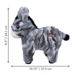 Clearance Low Stuff Stripes Donkey 25x27x8,5 cm - æsel bamse til hunde Hundelegetøj Til Alle Hunde Leg Og Aktivering Året Rundt|Legetøj Til Hvalpe - Sjov Leg, Aktivering Og Tryghed Fra Første Dag