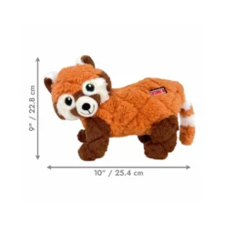 Scampers Red Panda M hundebamse 23x25,5x12 cm - blød leg og kram Hundelegetøj Til Alle Hunde Leg Og Aktivering Året Rundt|Legetøj Til Hvalpe - Sjov Leg, Aktivering Og Tryghed Fra Første Dag