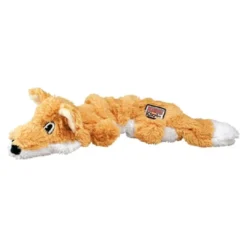 Clearance Scrunch Knots Fox Orange M 36 cm - ræv med reb Hundelegetøj Til Alle Hunde Leg Og Aktivering Året Rundt|Legetøj Til Hvalpe - Sjov Leg, Aktivering Og Tryghed Fra Første Dag