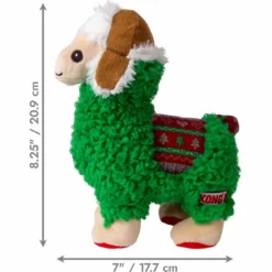 Sherps Llama (M) - blød plys-lama-legetøj til hunde med pivelyd og slidstærk konstruktion. Julelegetøj Til Dyr|Hundelegetøj Til Alle Hunde Leg Og Aktivering Året Rundt