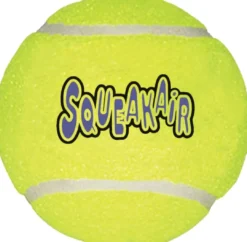 Online Tennisbold Stor 8 cm med pivlyd - robust hundebold Hundelegetøj Til Alle Hunde Leg Og Aktivering Året Rundt|Legetøj Til Hvalpe - Sjov Leg, Aktivering Og Tryghed Fra Første Dag
