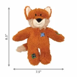 Clearance Wild Knots Fox S/M 24x19x7,5 cm - ræv bamse til hunde Hundelegetøj Til Alle Hunde Leg Og Aktivering Året Rundt|Legetøj Til Hvalpe - Sjov Leg, Aktivering Og Tryghed Fra Første Dag
