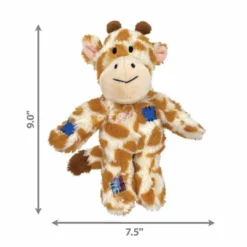 Wild Knots Giraffe S/M 24x20,5x9 cm - bamse med reb Hundelegetøj Til Alle Hunde Leg Og Aktivering Året Rundt|Legetøj Til Hvalpe - Sjov Leg, Aktivering Og Tryghed Fra Første Dag