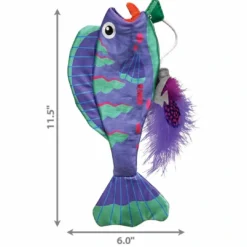 Clearance Wrangler Angler Fish Mix Killingelegetøj - Sjov, Træning Og Aktivering For Killinger|Kattelegetøj