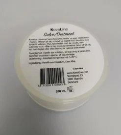 Sale KovaLine Universal Salve 200 ml Plejemidler Til Hund Med Fokus På Sundhed Og Velvære|Pleje Af Hvalpe - Alt I Plejemidler Til Pels, Poter Og Hud