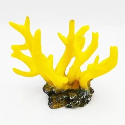 Online Kunstig koral Seriatopora (Yellow) 15x8x13 cm Dekoration Til Saltvand