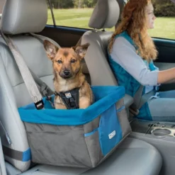Sale Heather Booster sæde taske Grå/Blå Transport Og Adgang Til Hvalpe - Tryg Og Nem Hverdag|Transport Og Adgang For Hunde - Tryg Og Nem Hverdag