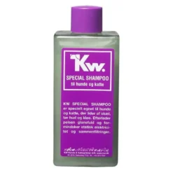 Hot KW Special Shampoo 200 ml (parfumefri) Plejemidler Til Katte|Plejemidler Til Hund Med Fokus På Sundhed Og Velvære