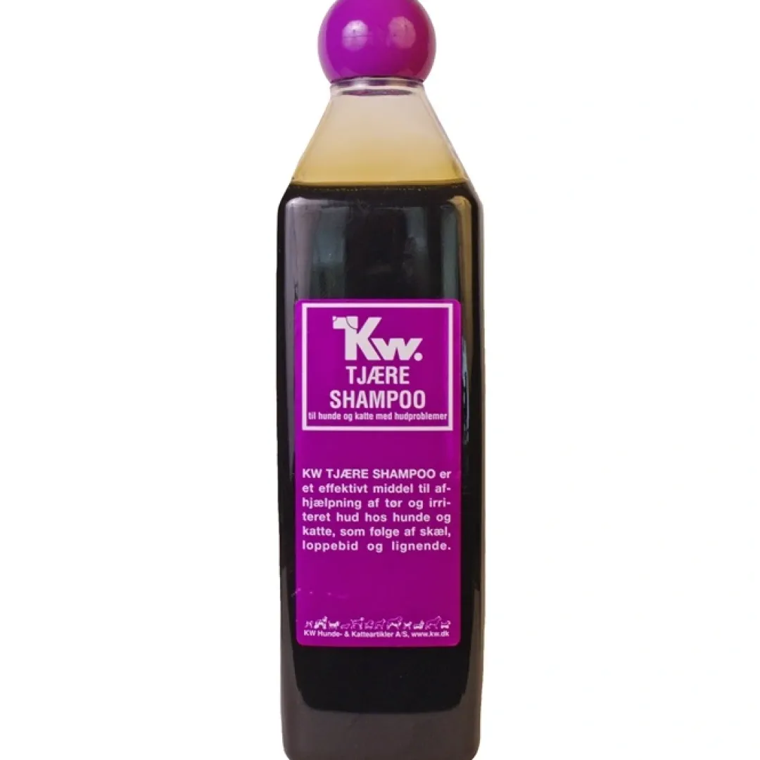 Clearance KW Tjære Shampoo 500 ml Plejemidler Til Katte|Plejemidler Til Hund Med Fokus På Sundhed Og Velvære