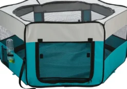 Online Løbegård Nylon til Kaniner og marsvin eller hundehvalpe 130 x 55 cm Bure & Tilbehør Til Gnavere & Kaniner
