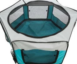 Online Løbegård Nylon til Kaniner og marsvin eller hundehvalpe 130 x 55 cm Bure & Tilbehør Til Gnavere & Kaniner