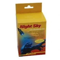 Clearance Night Sky månelys sæt Terrarielysstofrør, Pærer Og Varme