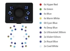 Best Jump LED MJ-L165 - 65W Lamper Til Saltvandsakvarier