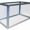 Outlet sølv aluminiums akvarie 1120 liter. Akvarier