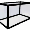 Sort aluminiums akvarie 250 liter Akvarier