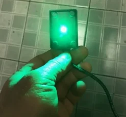 Discount Månelys lampe med led spot (Grønt lys) til at lægge ovenpå glasset. Terrarier Og Terrarielamper|Lysstofrør Og Pærer Til Akvarier