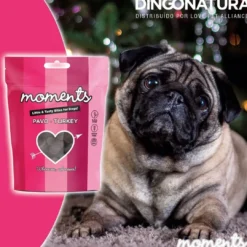 Hot Moments hundesnack Kalkun 60 g - naturlige hundegodbidder Hundeguf Og Tyggeben Til Hunde