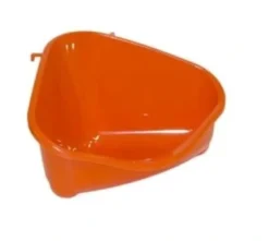 New MP Hjørnetoilet Large Orange Tilbehør Til Gnavere & Kaniner