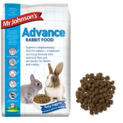 Hot Mr Johnson Kaninfoder Advance Rabbit 1,5 kg Foder & Snack Til Gnavere & Kanin