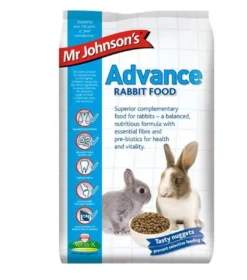 Hot Mr Johnson Kaninfoder Advance Rabbit 1,5 kg Foder & Snack Til Gnavere & Kanin