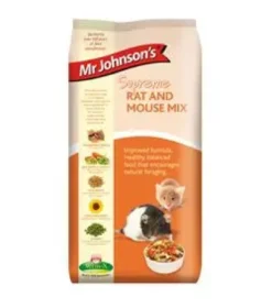 Best Mr Johnson Rotte og Musefoder Mix 900 g Foder & Snack Til Gnavere & Kanin