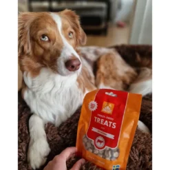 Discount Treat Okse 55 g - naturlige frysetørrede hundesnacks Snacks Til Hvalpe - Lækre Godbidder Til Træning Og Forkælelse|Kattefoder & Snacks