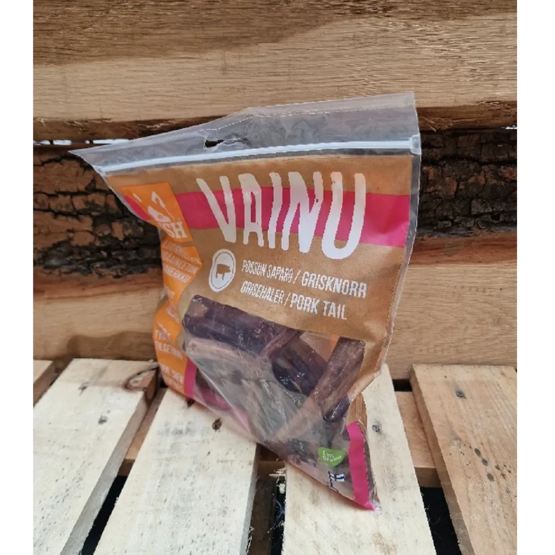 Hot VAINU Hundesnack Grisehaler 220 g - naturlige tyggeben til hunde Snacks Til Hvalpe - Lækre Godbidder Til Træning Og Forkælelse|Hundeguf Og Tyggeben Til Hunde