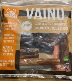 Discount VAINU Hundesnack Tyremuskel 250 g - naturlige tyggeben til hunde Hundeguf Og Tyggeben Til Hunde
