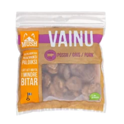 Online VAINU Træningsgodbidder Gris 150 g - sunde frysetørrede hundesnacks Snacks Til Hvalpe - Lækre Godbidder Til Træning Og Forkælelse|Hundeguf Og Tyggeben Til Hunde