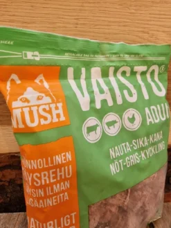 Best Vaisto Grøn Okse Gris Kylling 800 g - Naturligt hundefoder med kød og grønt Hundefoder