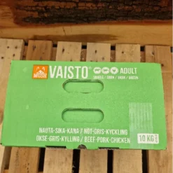 New Vaisto Grøn - Råfoder til hund med okse, gris og kylling 10 kg Hundefoder