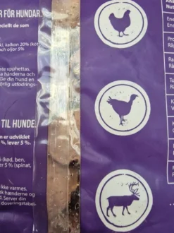 Sale Vaisto Lilla Kylling Kalkun Rensdyr 800 g - Naturligt hundefoder Hundefoder