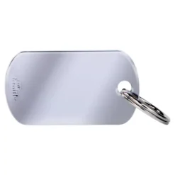 Outlet MyFamily Basic Military hundetegn chrome Large - Klassisk ID tegn i large Hundetegn Til Hvalpe - Sikkerhed Og Tryghed Hvis Hvalpen Løber Væk|Hundetegn Og Smykker Med Stil Og Sikkerhed