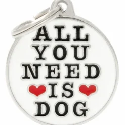 Best All You Need Is Dog Hundetegn Til Hvalpe - Sikkerhed Og Tryghed Hvis Hvalpen Løber Væk|Hundetegn Og Smykker Med Stil Og Sikkerhed