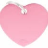 Best Basic Hjerte pink stor Hundetegn Til Hvalpe - Sikkerhed Og Tryghed Hvis Hvalpen Løber Væk|Hundetegn Og Smykker Med Stil Og Sikkerhed