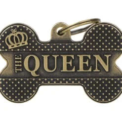 Outlet Ben Bronx The Queen XL Guld Hundetegn Til Hvalpe - Sikkerhed Og Tryghed Hvis Hvalpen Løber Væk|Hundetegn Og Smykker Med Stil Og Sikkerhed