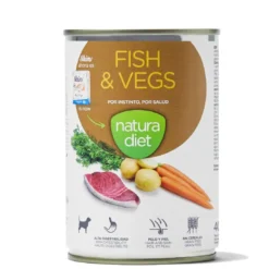 Online Natura Diet Adult Hund Fisk Vådfoder 400 g - naturligt og smagfuldt Hundefoder