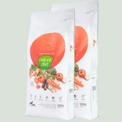 Natura Diet Daily Hundefoder 12 kg - Naturligt og afbalanceret tørfoder til hunde Hundefoder|Tørfoder Til Hunde I Alle Størrelser Og Aldre
