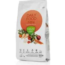 Sale Natura Diet Daily Mini Hundefoder 500 g - Naturlig ernæring Hundefoder|Tørfoder Til Hunde I Alle Størrelser Og Aldre