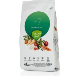 Outlet Natura Diet Hundefoder Senior +7 500 g - naturligt tørfoder til ældre hunde Hundefoder|Tørfoder Til Hunde I Alle Størrelser Og Aldre