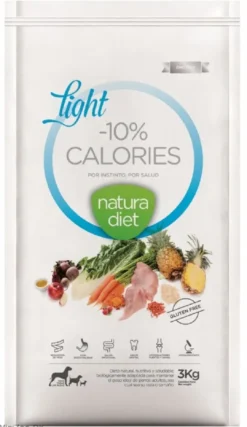 Sale Natura Diet Light -10% kalorier hundefoder 3 kg - tørfoder til steriliserede hunde Hundefoder|Tørfoder Til Hunde I Alle Størrelser Og Aldre
