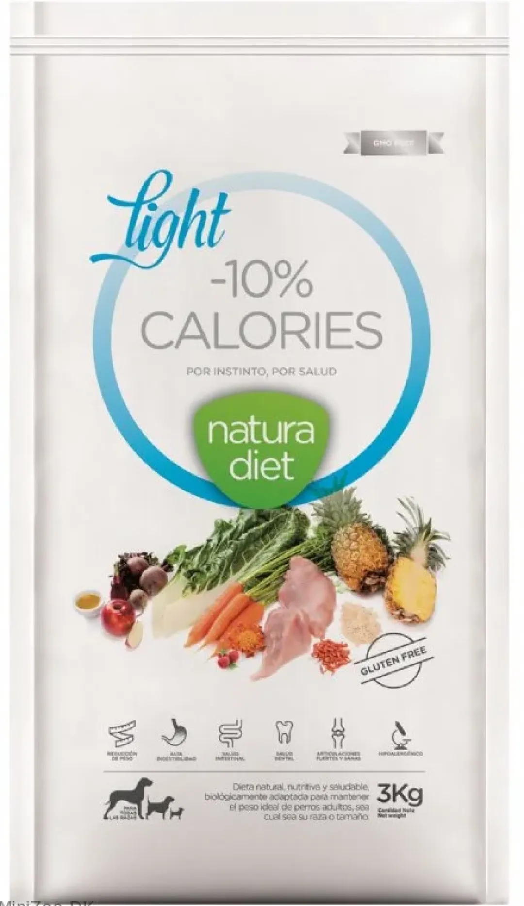 Sale Natura Diet Light -10% kalorier hundefoder 3 kg - tørfoder til steriliserede hunde Hundefoder|Tørfoder Til Hunde I Alle Størrelser Og Aldre