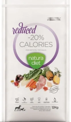Natura Diet Reduced -20% kalorier hundefoder 12 kg - tørfoder til vægttab hos hunde Hundefoder|Tørfoder Til Hunde I Alle Størrelser Og Aldre