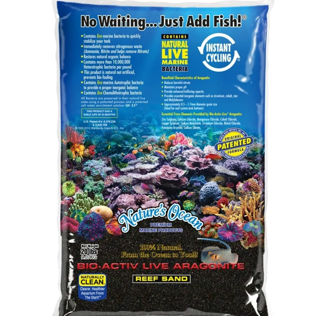 Sale Live Hawaii Black Beach Sand 9,07 kg 0,5-1,7 mm Dekoration Til Saltvand