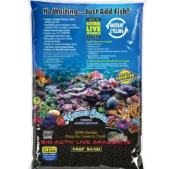 Discount Live Hawaii Black Beach Sand 4,54 kg 0,5-1,7 mm Dekoration Til Saltvand
